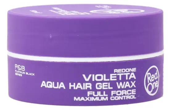 Red One Hair Styling Aqua Hair Wax Violetta 50ml